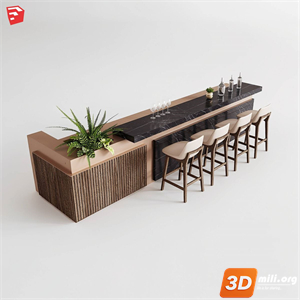Kitchen island Skp Files